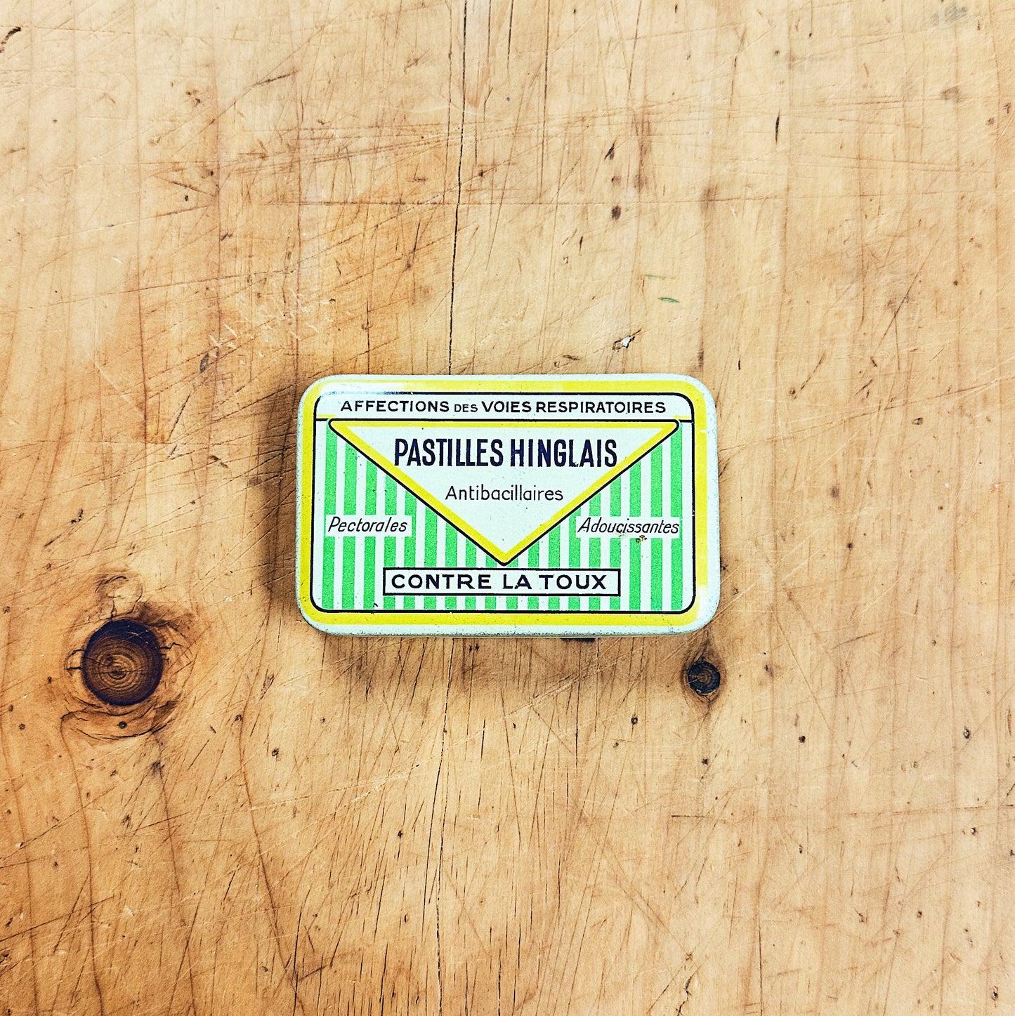 PASTILLES HINGLAIS VINTAGE PARISIAN TIN & CUSTOM PALETTE