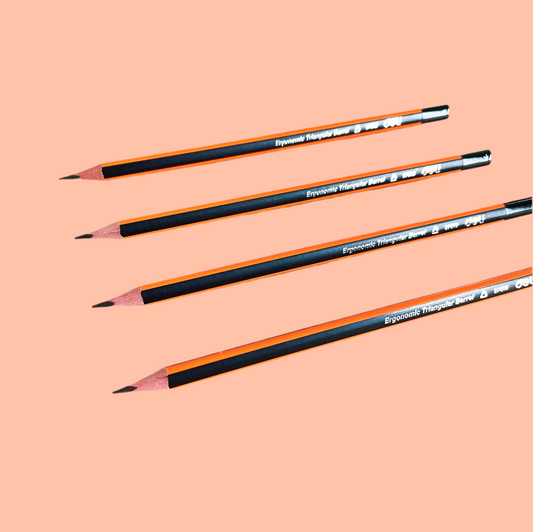 TRIANGLE GRIP DRAWING PENCIL