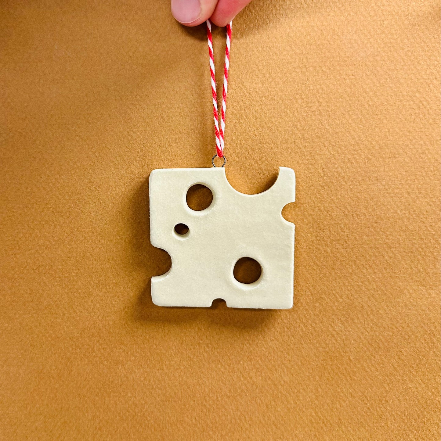 SWISS CHEESE ORNAMENT