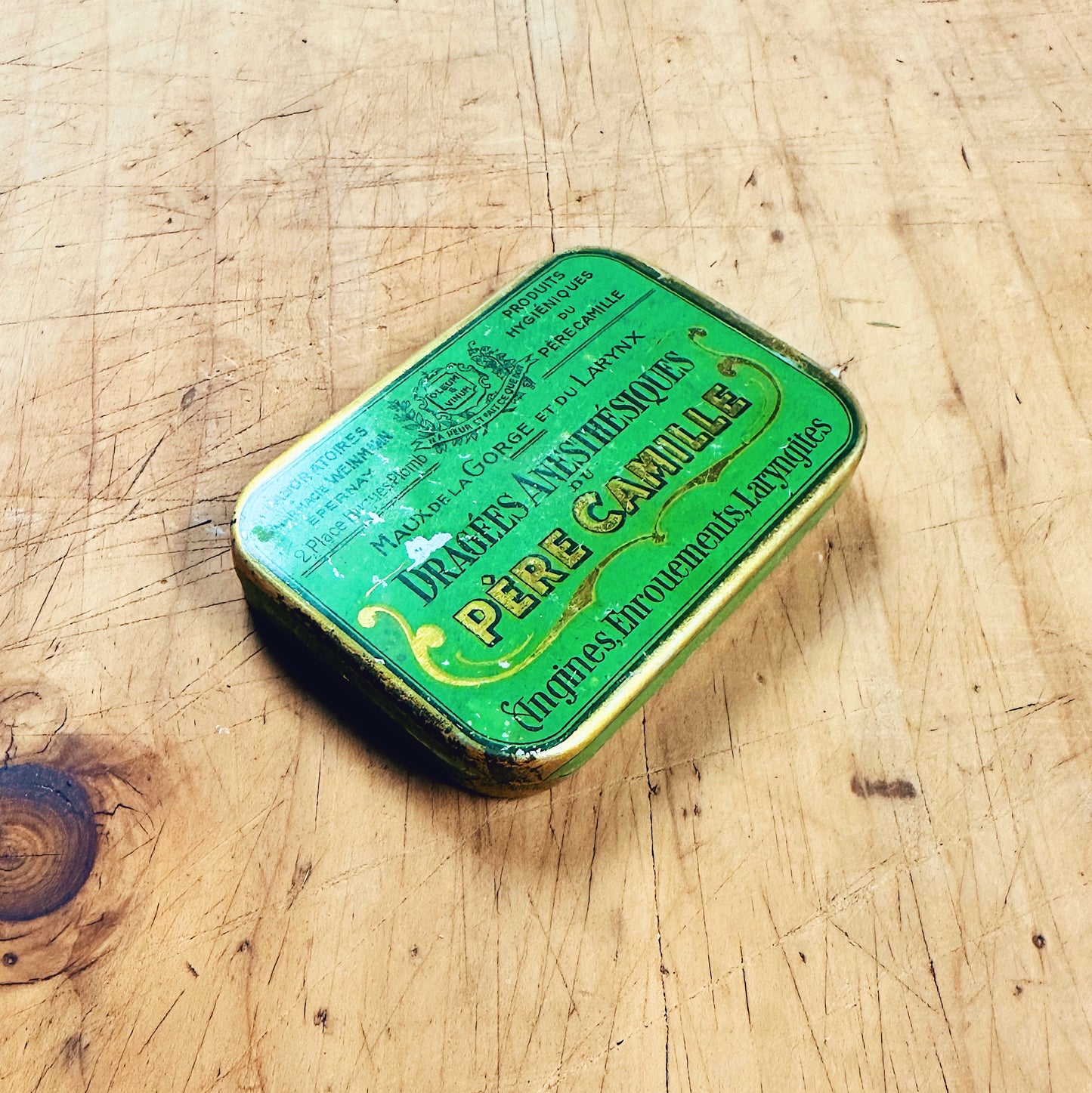 PÉRE CAMILLE VINTAGE PARISIAN TIN & CUSTOM PALETTE