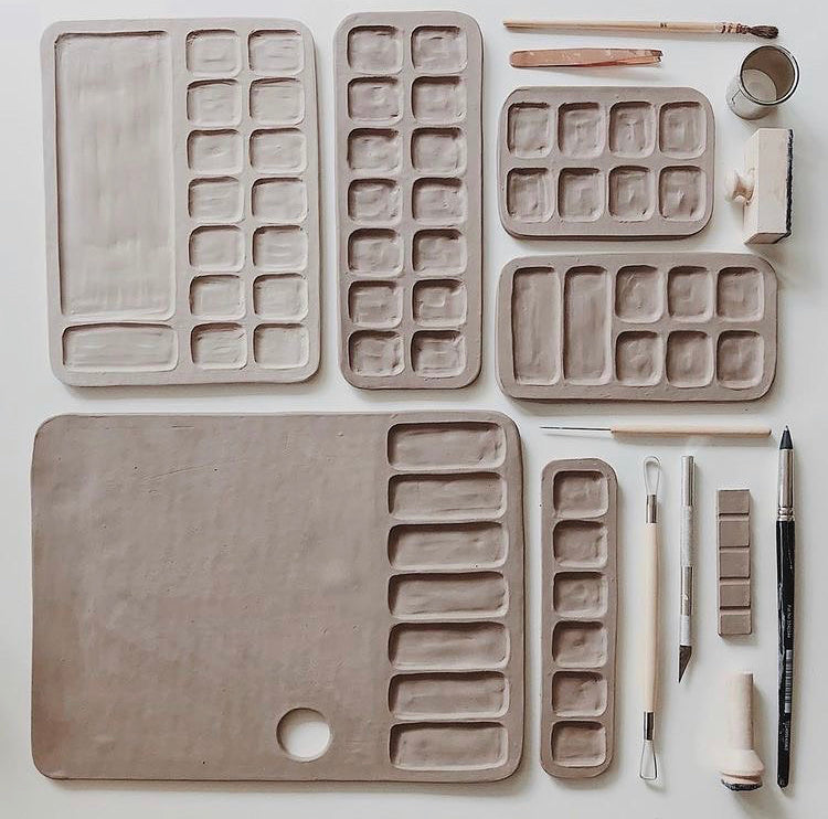 PALETTE MAKING WITH SUGARHOUSE CERAMIC CO.