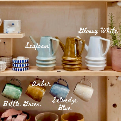 HANDMADE CERAMIC WATERING CAN