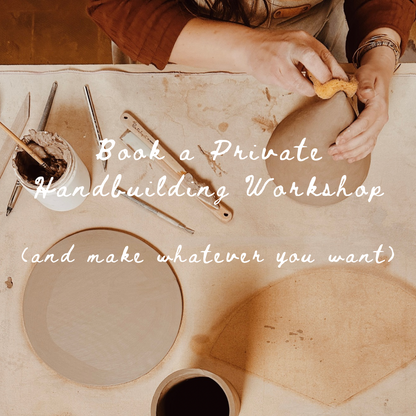 TWO HOUR PRIVATE WORKSHOP FOR TWO - YOU PICK THE PROJECT | FRIDAYS & SATURDAYS