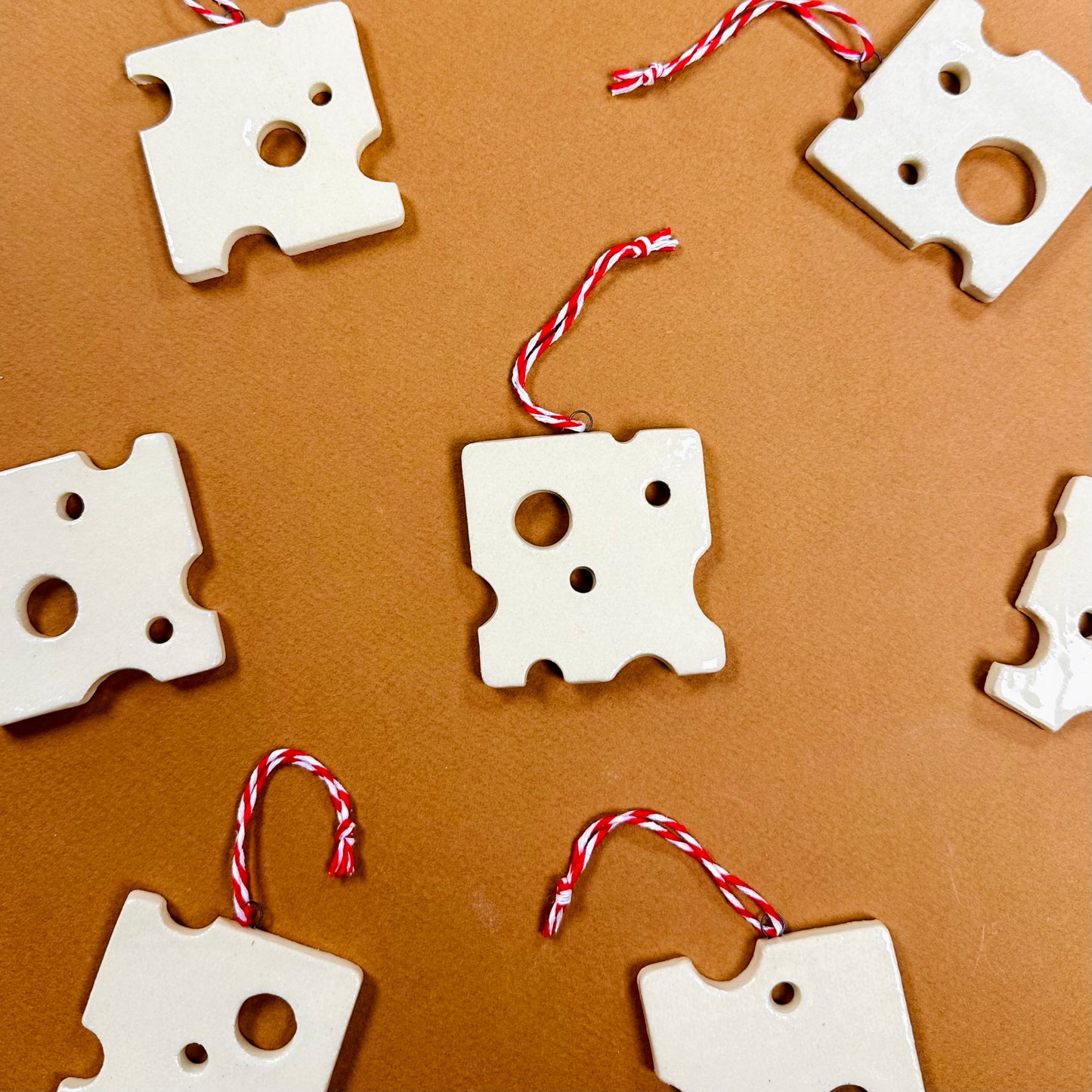 SWISS CHEESE ORNAMENT