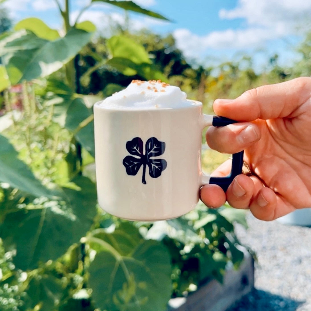 FOUR LEAF CLOVER MUGS