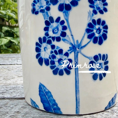 ORIGINAL HAND-PAINTED FLOWER CROCKS -SERIES OF 12