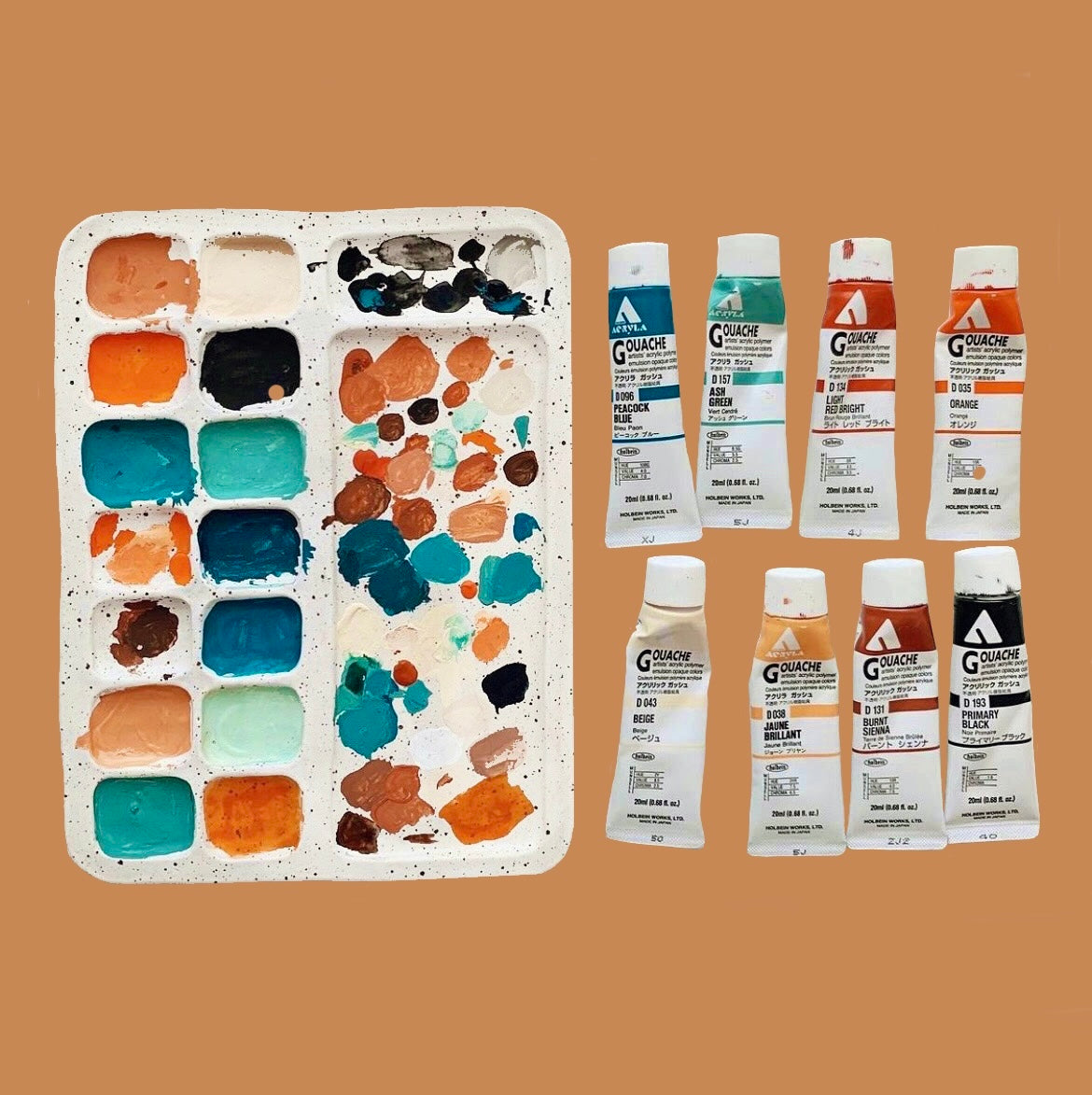 STANDARD PAINT PALETTE - SUGARHOUSE CERAMIC CO.