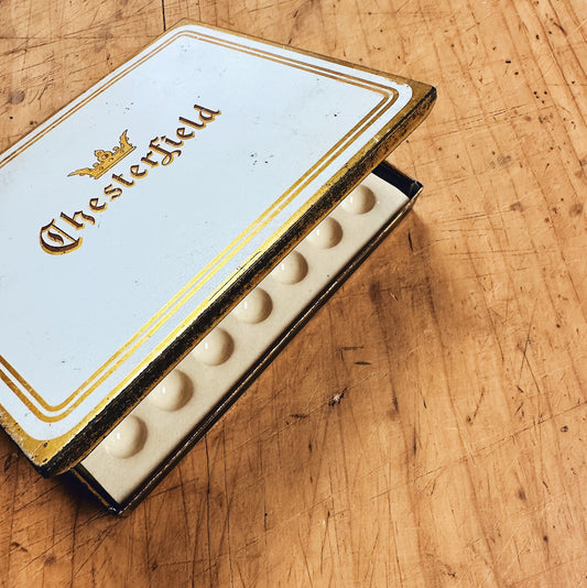 CHESTERFIELD VINTAGE PARISIAN TIN & CUSTOM PALETTE
