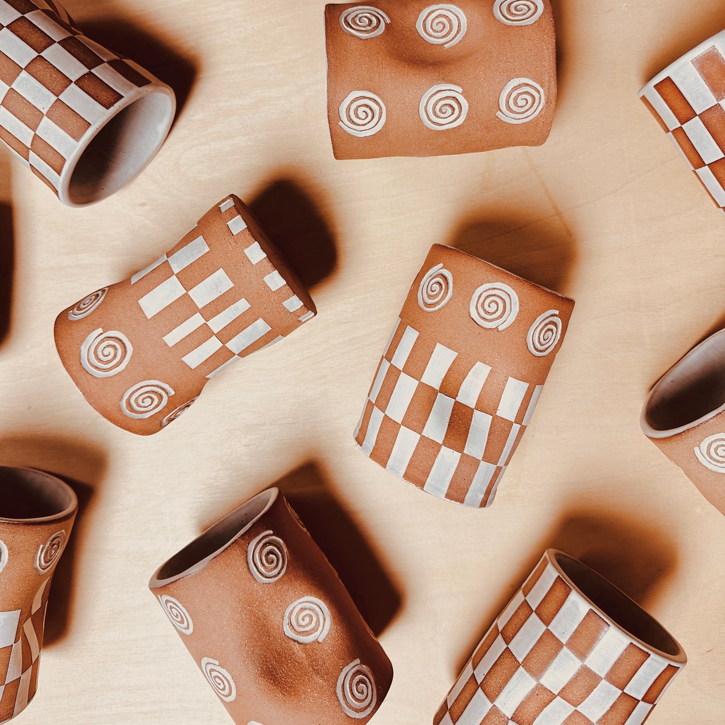 ATHENIAN-INSPIRED SQUEEZE MUG - SUGARHOUSE CERAMIC CO.