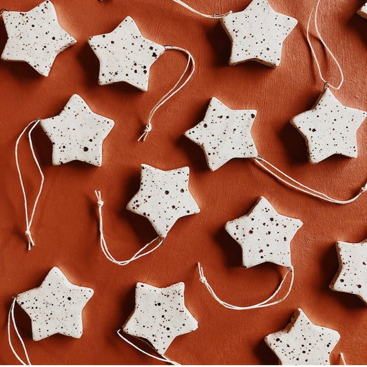 SPECKLED STAR ORNAMENT