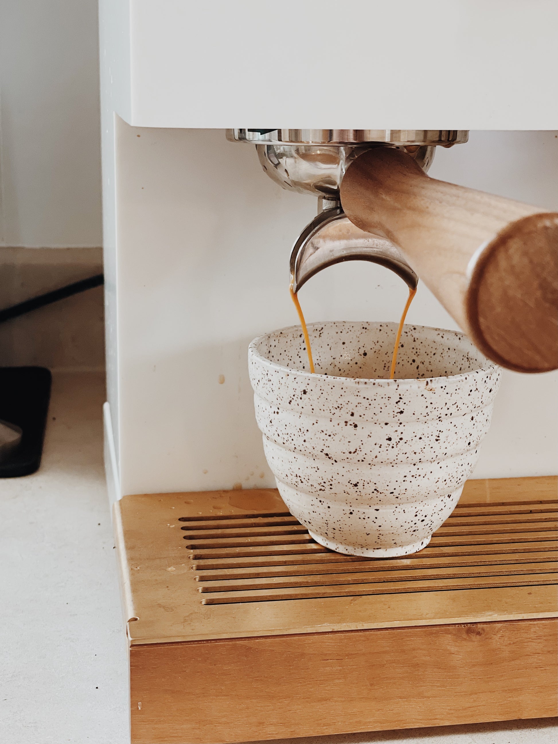 STACKED SHAPE COFFEE TUMBLER - SUGARHOUSE CERAMIC CO.