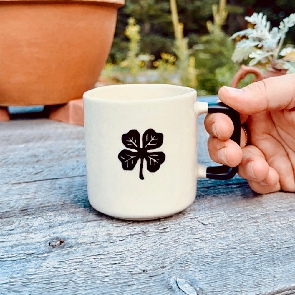FOUR LEAF CLOVER MUGS