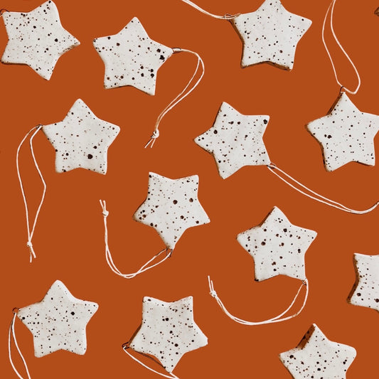 SPECKLED STAR ORNAMENT