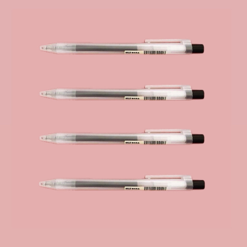 JAPANESE SMOOTH GEL CLICK PEN - 0.5