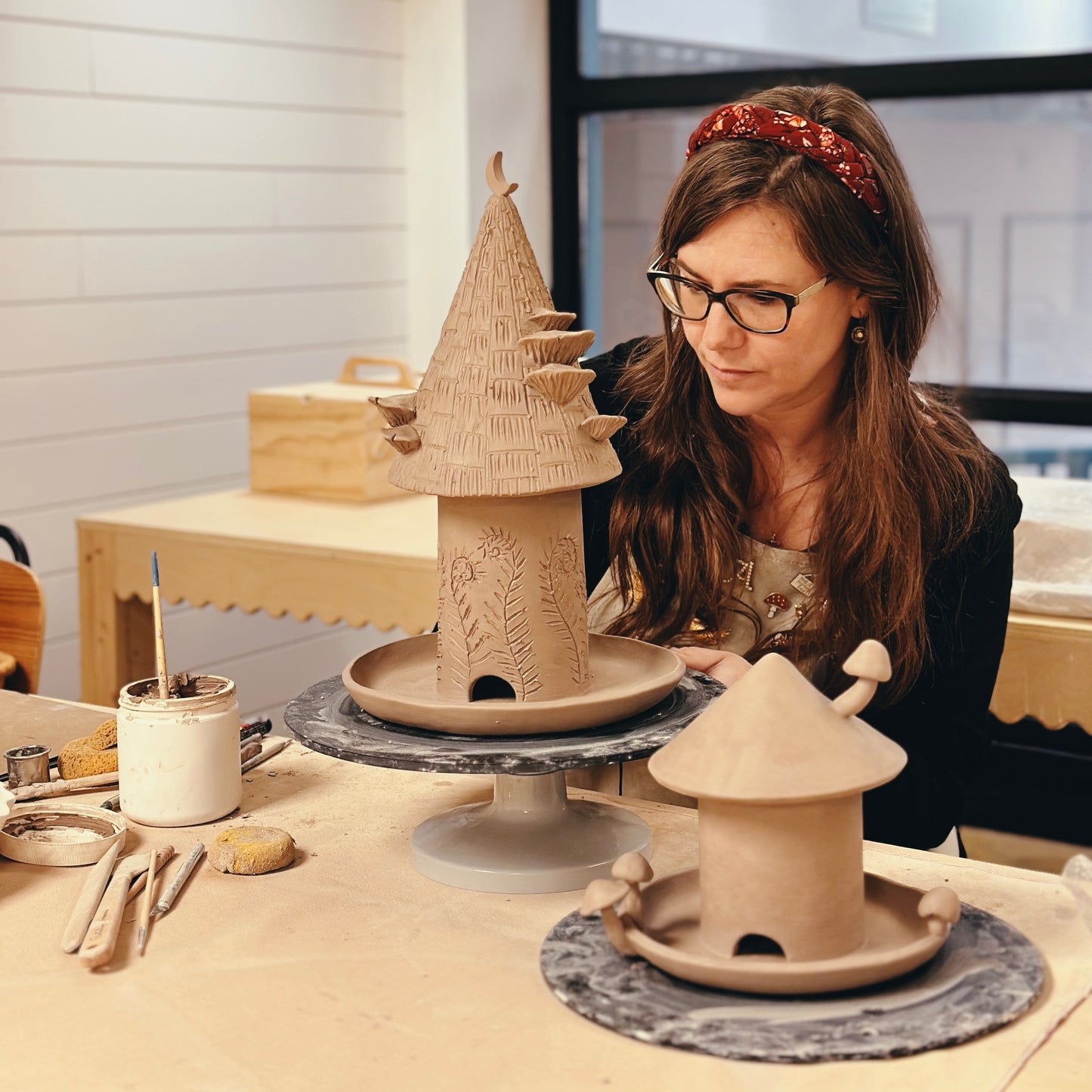 HAND SCULPTED BIRDFEEDER WORKSHOP | June 1 • 10-2PM - SUGARHOUSE CERAMIC CO.