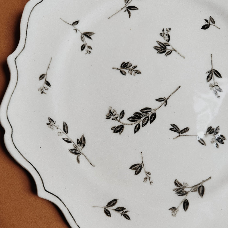 BLUEBERRY BLOSSOM HEIRLOOM PLATTER - SHIPPING INCLUDED
