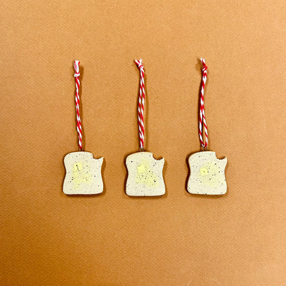 BUTTERED TOAST ORNAMENT