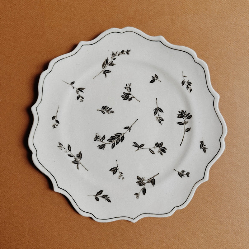 BLUEBERRY BLOSSOM HEIRLOOM PLATTER - SHIPPING INCLUDED
