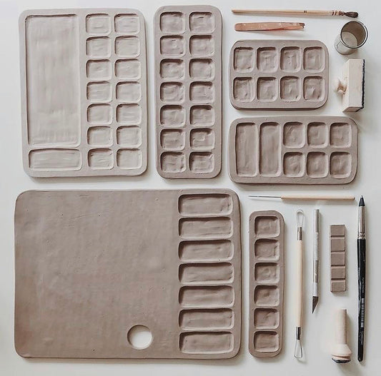 PALETTE MAKING WITH SUGARHOUSE CERAMIC CO.