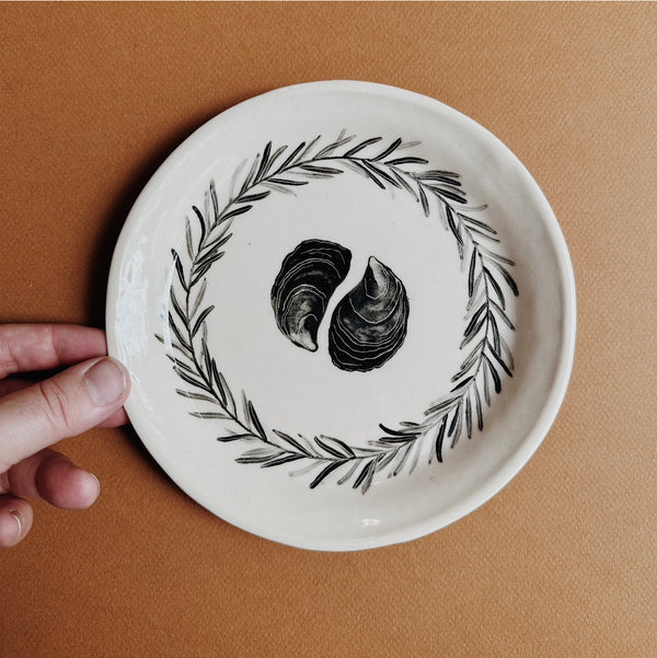 ROSEMARY & OYSTER HEIRLOOM PLATTER - SHIPPING INCLUDED