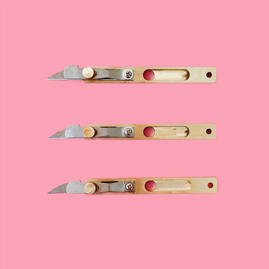 HEIRLOOM GOLD UTILITY KNIFE - SUGARHOUSE CERAMIC CO.