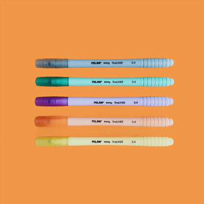 MILAN PASTEL FINE TIP PENS - SET OF 5 - SUGARHOUSE CERAMIC CO.