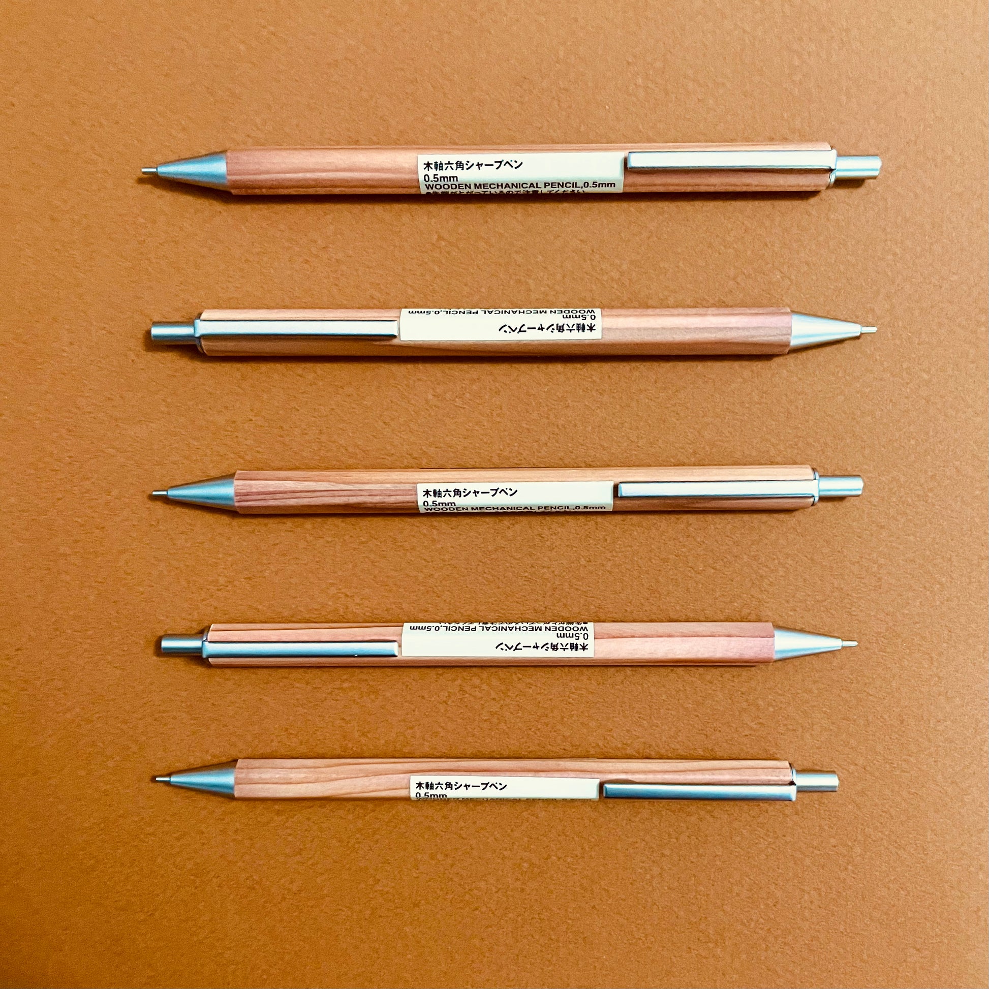 WOODEN JAPANESE MECHANICAL PENCIL - SUGARHOUSE CERAMIC CO.