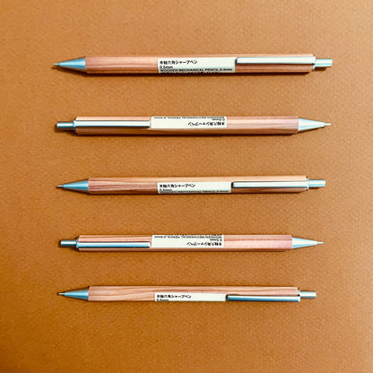 WOODEN JAPANESE MECHANICAL PENCIL - SUGARHOUSE CERAMIC CO.