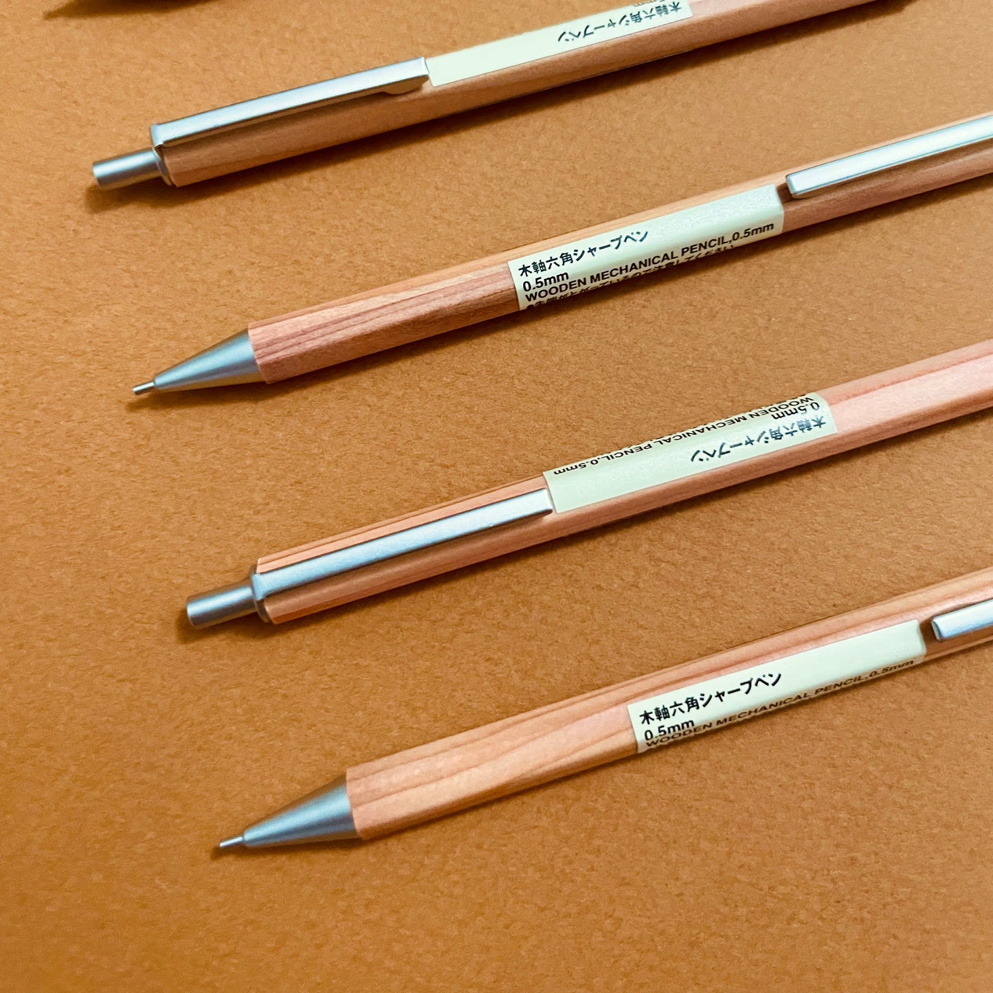 WOODEN JAPANESE MECHANICAL PENCIL - SUGARHOUSE CERAMIC CO.