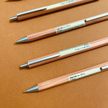 WOODEN JAPANESE MECHANICAL PENCIL - SUGARHOUSE CERAMIC CO.