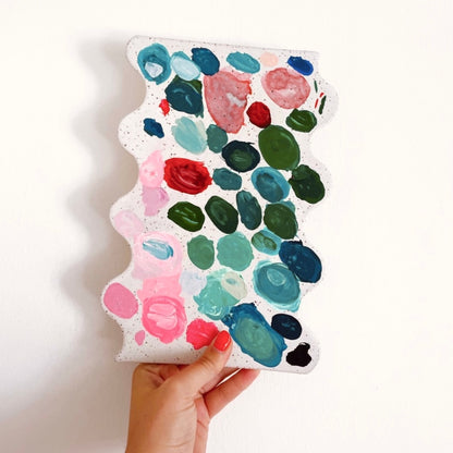 WIGGLE PAINT PALETTE - SUGARHOUSE CERAMIC CO.