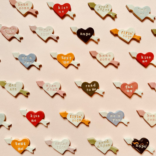 LOVE LANGUAGE MAGNETS - SUGARHOUSE CERAMIC CO.